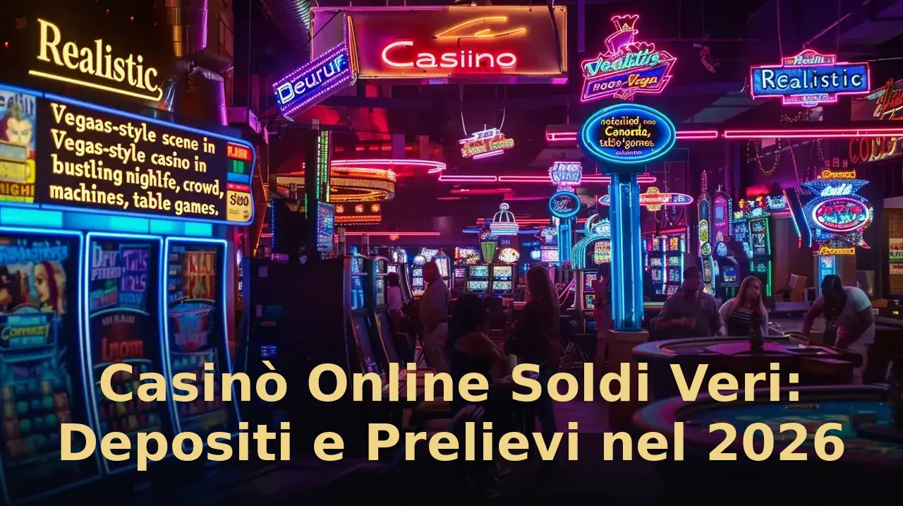 Casinò Online Soldi Veri: Depositi e Prelievi nel 2026